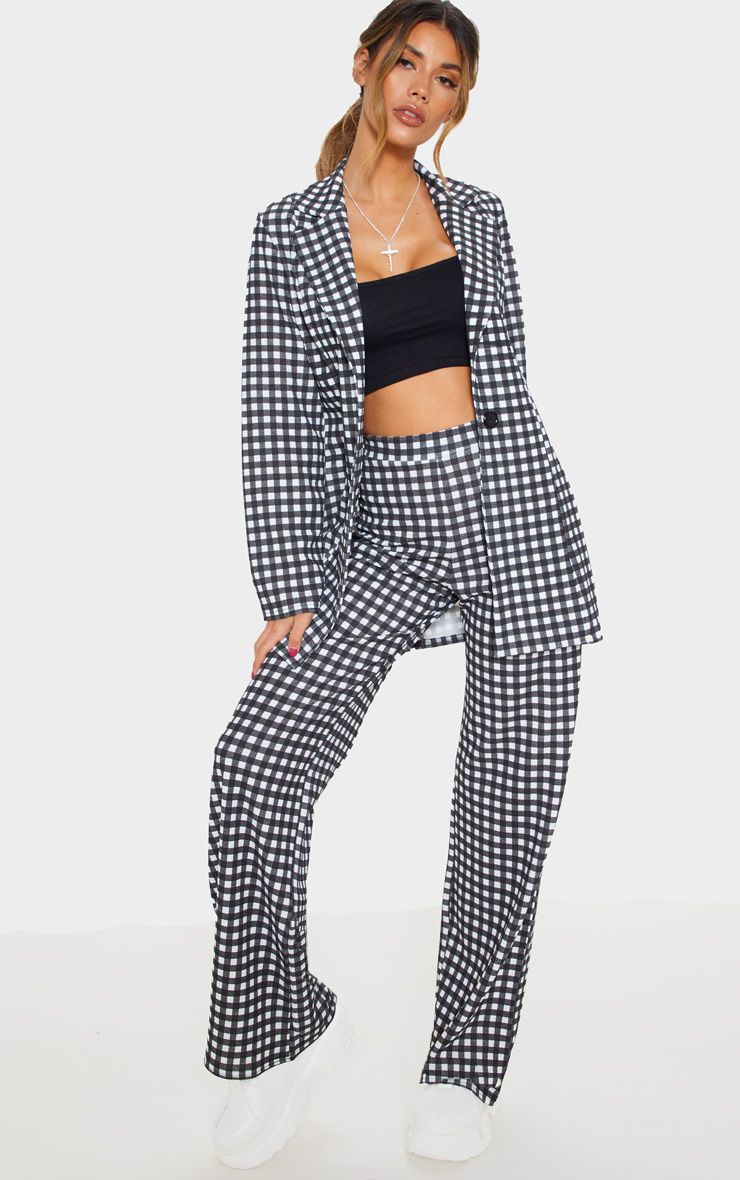 Gingham pants